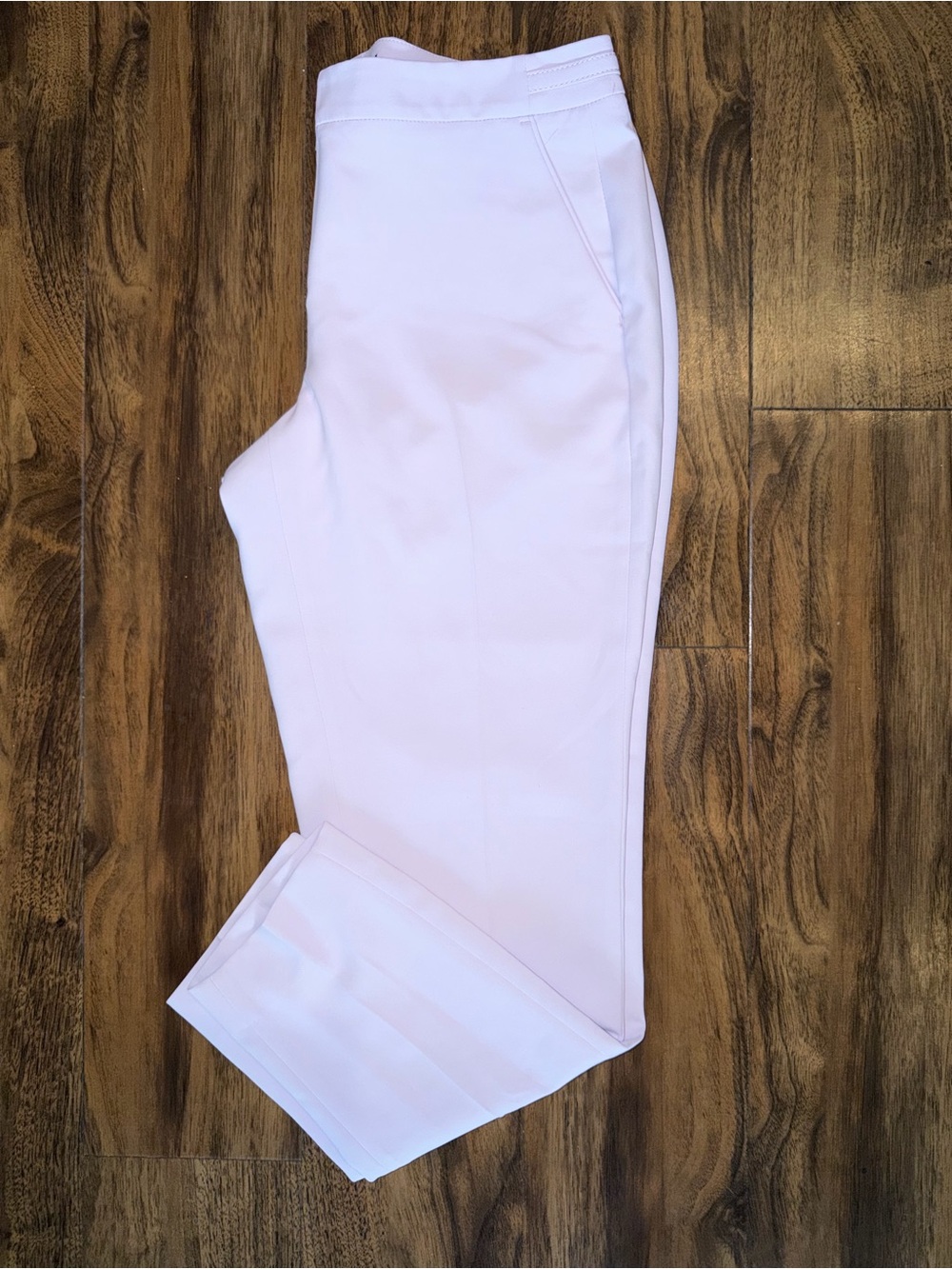 WHBM Lavender Cropped Taper Ankle Pants